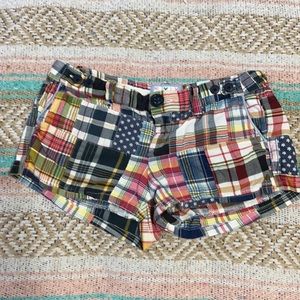 Plaid shorts